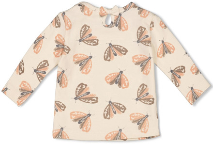 Feetje meisjes longsleeve Ecru - 86