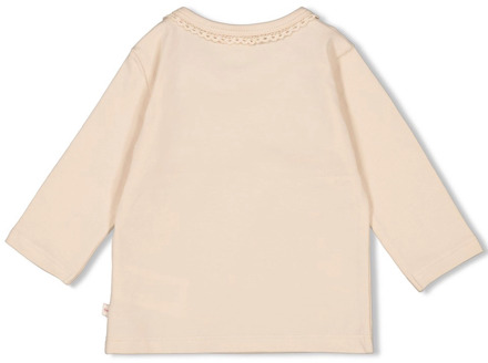 Feetje meisjes longsleeve Ecru - 86