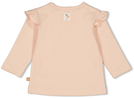 Feetje meisjes longsleeve Licht rose - 56