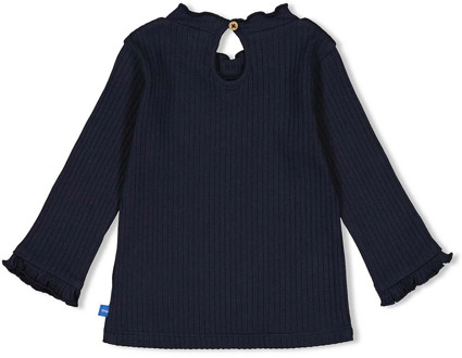 Feetje meisjes longsleeve Marine - 68