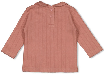 Feetje meisjes longsleeve Mauve - 92