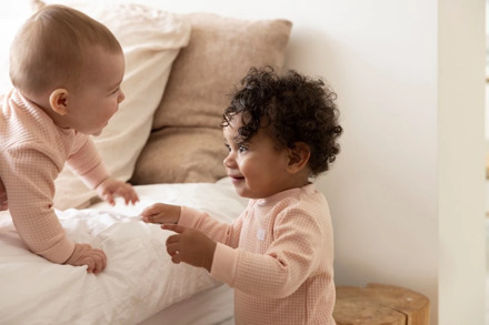 Feetje meisjes pyjama Oud rose - 74