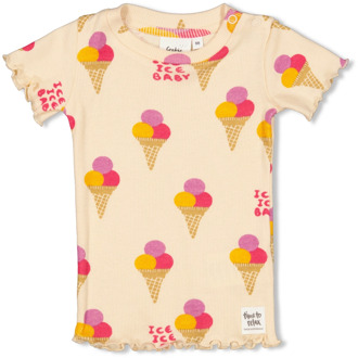 Feetje meisjes pyjama Perzik - 68