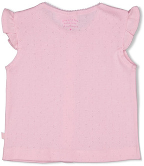 Feetje meisjes singlet Licht rose - 74