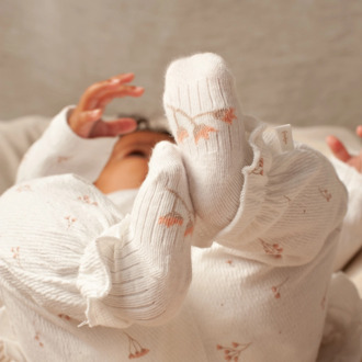 Feetje meisjes sokken Ecru - 62-68