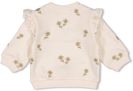 Feetje meisjes sweater Ecru - 62