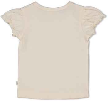 Feetje meisjes t-shirt Ecru - 68