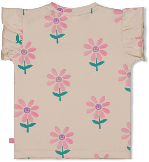 Feetje meisjes t-shirt Ecru - 68