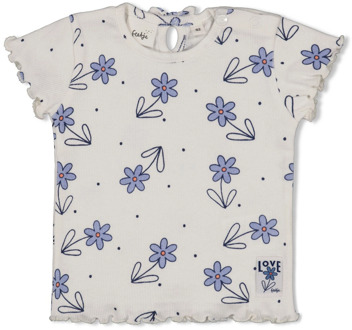 Feetje meisjes t-shirt Ecru - 86