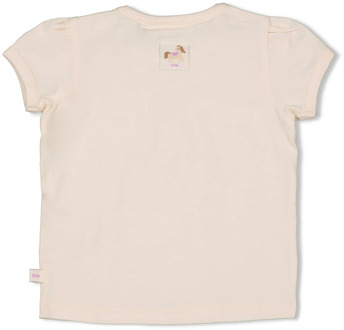 Feetje meisjes t-shirt Ecru - 86