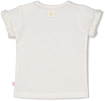 Feetje meisjes t-shirt Ecru - 92