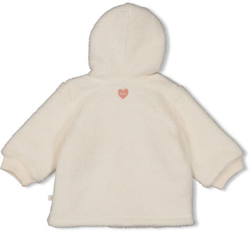 Feetje meisjes winterjas Ecru - 62