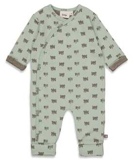 Feetje Pyjama met uitklapbare voet Hi Elephant Mint Groen - 50