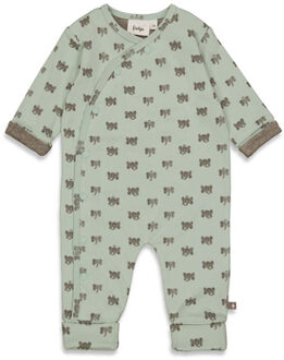 Feetje Pyjama met uitklapbare voet Hi Elephant Mint Groen