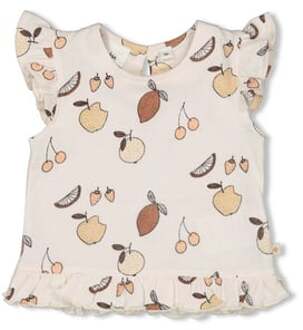 Feetje Schattig Fruitig Uit T-shirt white Wit - 62