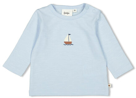 Feetje Shirt met lange mouwen Let's Sail Blauw - 68