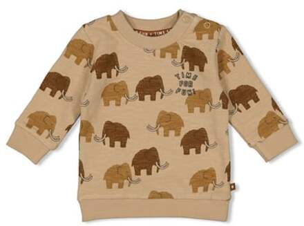 Feetje Sweatshirt Best Friends Sand Bruin - 62