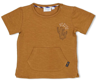 Feetje T-shirt chill op zoek scherpe kameel Bruin - 68