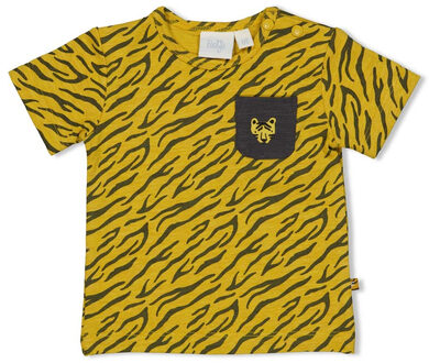 Feetje T-shirt Go Wild Geel - 62