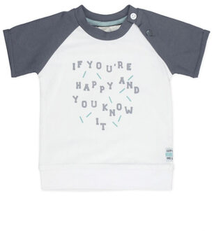 Feetje T-shirt k/m you're happy Smile Size : 56