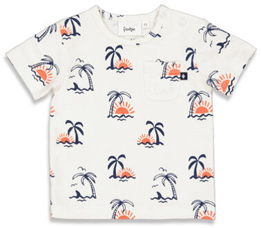 Feetje T-shirt Sun Chasers Nature Wit - 56
