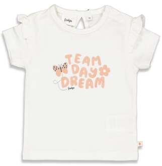 Feetje T-shirt Volg je Dream s Aard Wit - 74