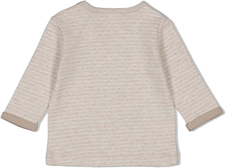 Feetje unisex longsleeve Taupe melee - 56