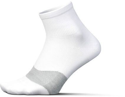 Feetures! Elite Ultra Light Quarter Sokken wit - 43-46