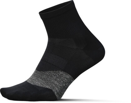 Feetures! Elite Ultra Light Quarter Sokken zwart - 47-51