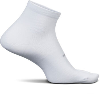 Feetures! High Performance Ultra Light Quarter Sok wit - 47-51