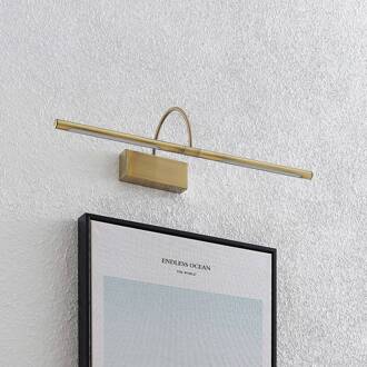 Fehmke LED schilderijlamp, messing antiek antiek-messing