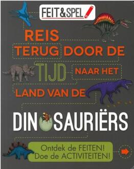 Feit&Spel Dinosauriërs - feiten en activiteitenboek - Boek Rebo Productions (1474806031)