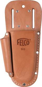 Felco Leren etui | geschikt voor alle Felco-snoeischaren | met lus en klemmen met extra tasje | 1 stuk - Felco 910+ - Felco 910+