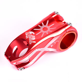 Felice Mtb Fiets Stuurpen Ultralight Fiets Stuur Riser-17 Graden 60 Mm Grote Wiel Diameter Xc/Am 31.8/35 Mm Felice rood