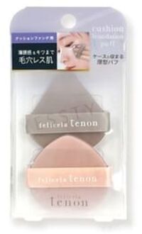 Felicela Tenon Cushion Foundation Puff 2 pcs
