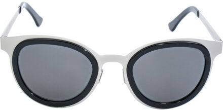 FELICITE-SILVER-01 FELICITE 47 ZILVER 01 Zonnebril Houtskool