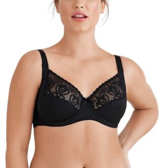 Felina Serenada Wired Bra Zwart,Wit,Roze - C 100,D 100