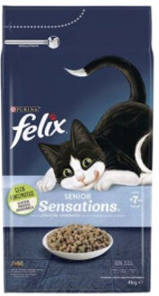 FELIX Droog Senior Sensations - Kattenvoer - 4 kg