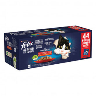 FELIX Elke Dag Feest Countryside selectie - Kattenvoer - Rund - Kip - 0,044 kg