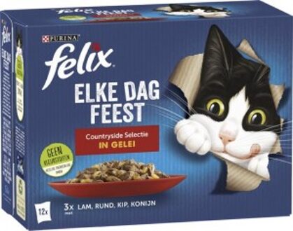 Felix - Multipak Elke Dag Feest Countryside Selectie in Gelei