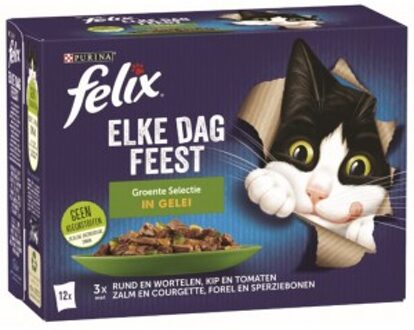 Felix - Multipak Elke Dag Feest Lekkere Groenten in Gelei