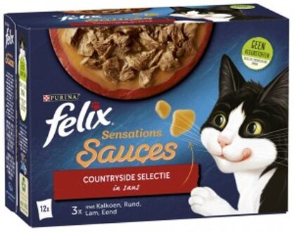 Felix - Multipak Sensations Countryside Selectie in Saus