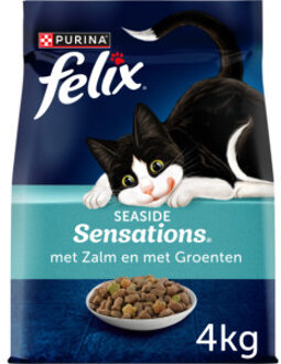 FELIX Ocean Sensations - Kattenvoer Zalm, Koolvis & Groenten - 4 kg