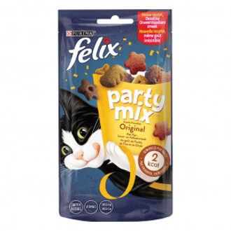 FELIX Party Mix Original kattensnoep 60 gram 8 x 60 g