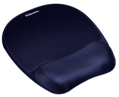 Fellowes Muismat met polssteun Fellowes schuim saffierblauw