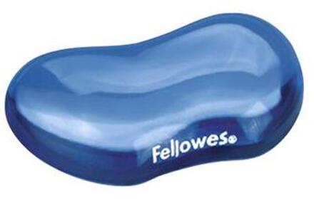 Fellowes Polssteun voor muis Fellowes Crystals gel transparant blauw
