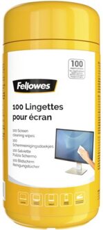 Fellowes Reiniger Fellowes beeldscherm doekjes dispenser 100stuks