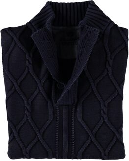 Fellows United Pullover Buttons Overdye Navy  XL