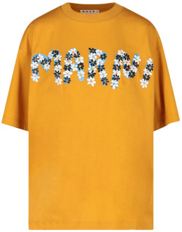 Feloranje T-shirt voor vrouwen Marni , Orange , Dames - 3Xs,2Xs