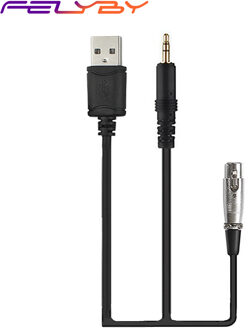 FELYBY BM900 Microfoon Gewijd (USB + 3.5mm) Dubbele Kabel Ondersteuning aansluiting van geluidskaart achtergrondgeluid Te Verminderen